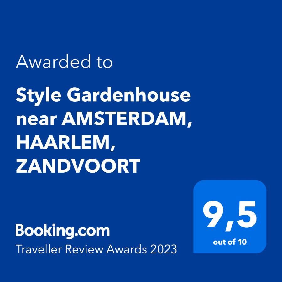 Style Gardenhouse Zwanenburg Near Amsterdam, Haarlem, Zandvoort Exterior foto